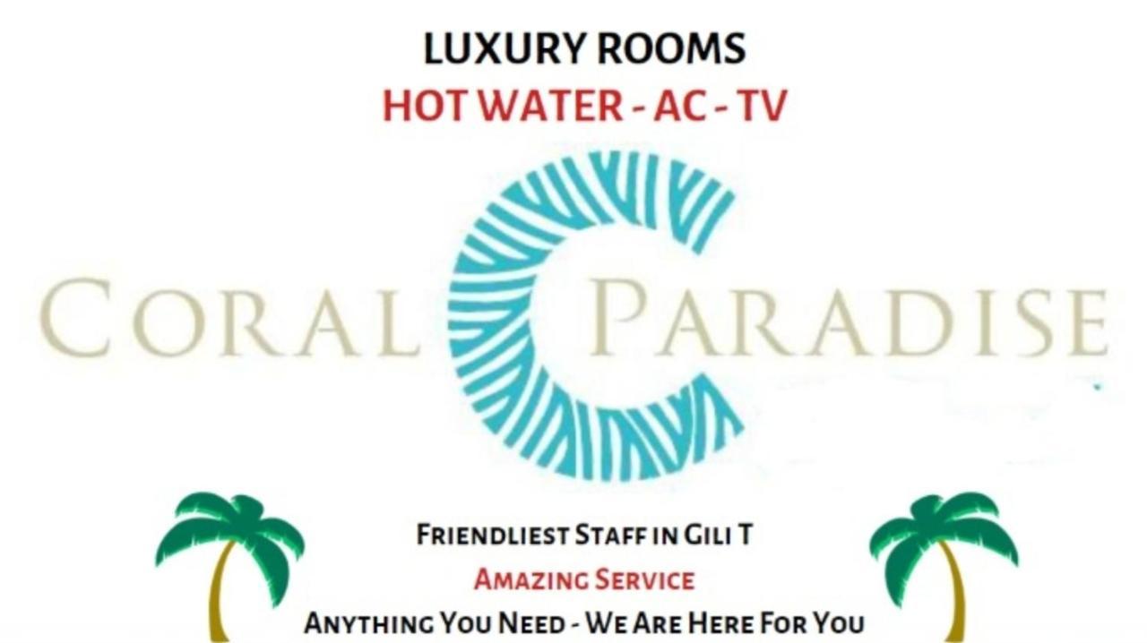 Coral Paradise Apartment Gili Trawangan Exterior photo